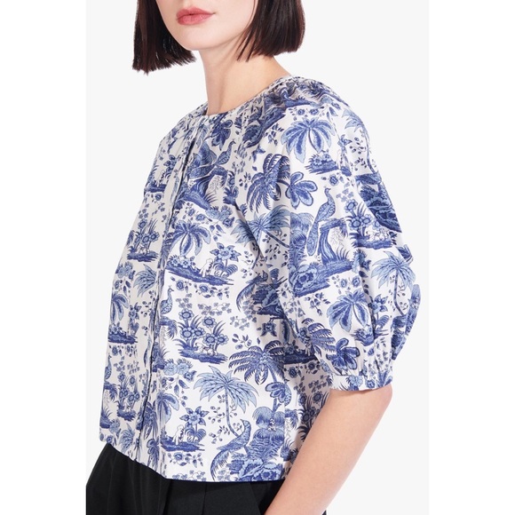 Staud Dill toile Blouse - Picture 8 of 15